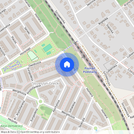 185 Homera Jeżyce Poznań Polska