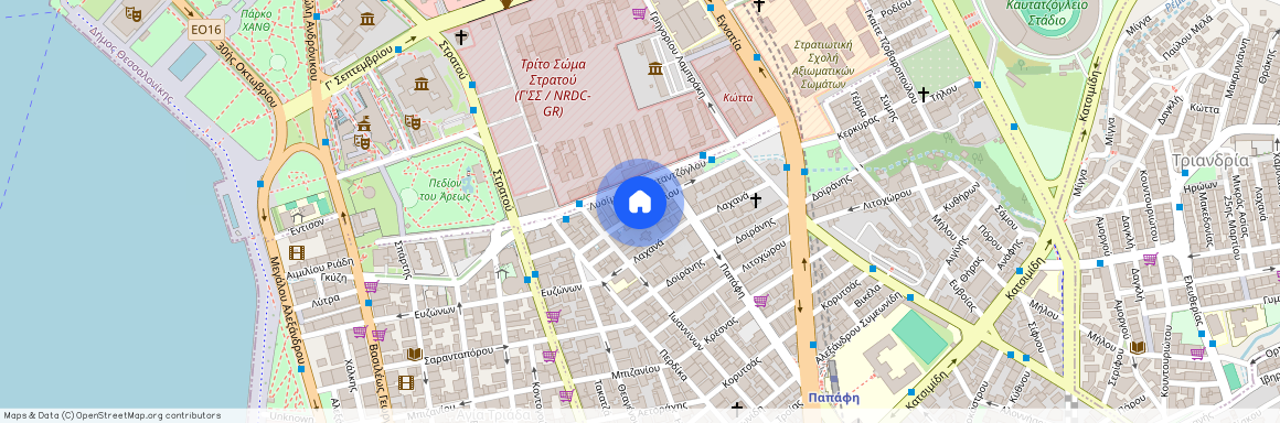 Κιλκισίου, Θεσσαλονίκη Ελλάδα, Ευζώνων - Πεδίον Άρεως (Φάληρο - Ιπποκράτειο)