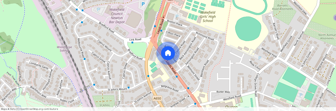 Leeds Road, Wakefield, WF1