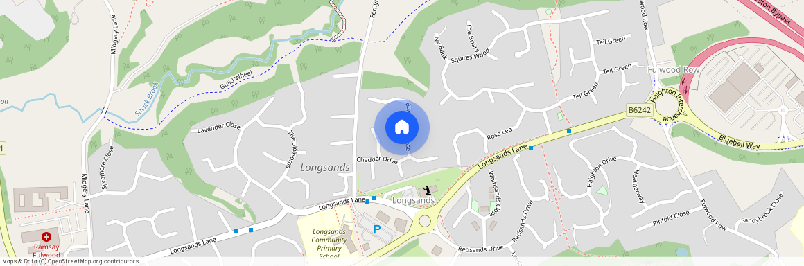 Burrington Close, Preston