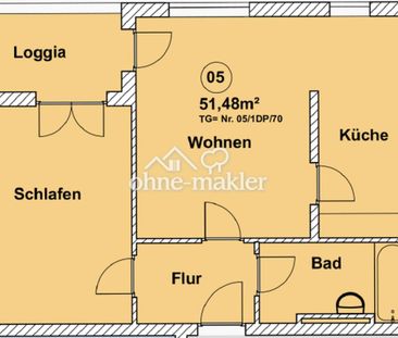 Tolle 2-Zimmer-Wohnung mit Aufzug+Balkon+Tiefgarage in Karlsruhe - Photo 1