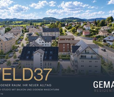 Neubau-Studio mit Balkon und eigenem Waschturm - Photo 4
