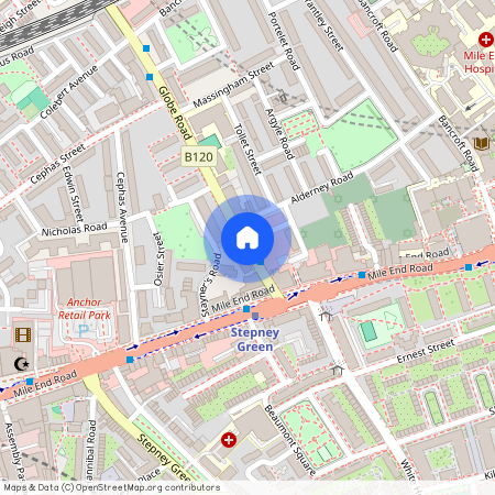 Globe Rd, Bethnal Green, London E1 4DU