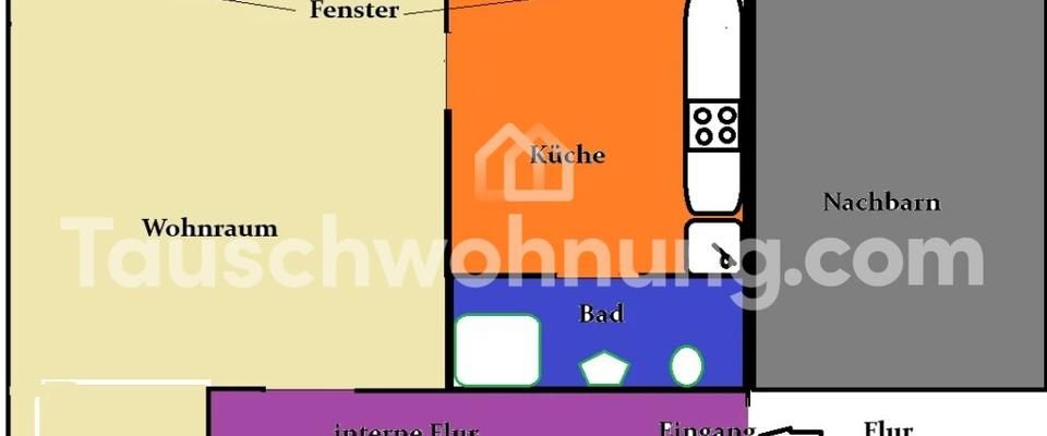 TAUSCHWOHNUNG Nähe Schokoladenmuseum gegen ... ab 2 Zi Wohnung - Photo 1