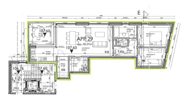 RECENT APPARTEMENT MET ZONNETERRAS EN GARAGE - Photo 1