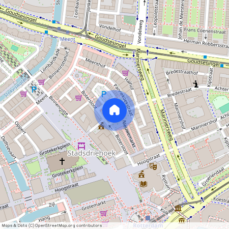 Bredestraat 208C, Stadsdriehoek, Rotterdam