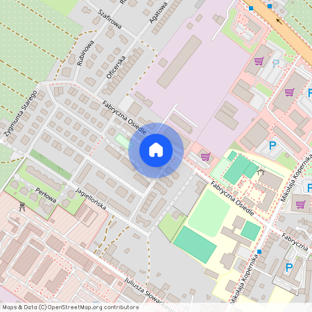 ul. Fabryczna Osiedle, Lubań, lubański, dolnośląskie