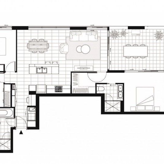 Furnished 3 Bed 2 Bath Apartment West End - Photo 1