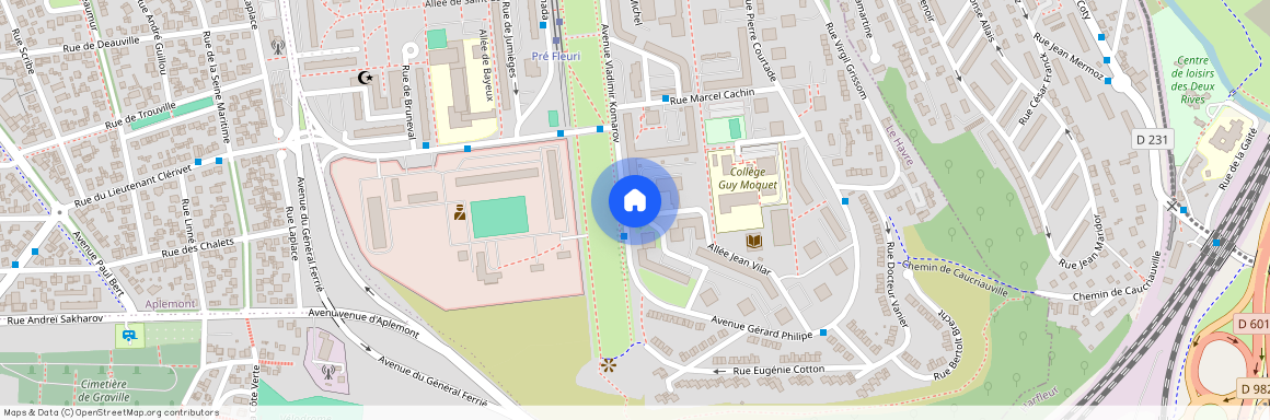 18 Av Vladimir Komarov, 76610, Le Havre