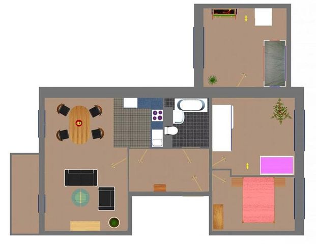 4-Raum-Wohnung mit Fahrstuhl zu vergeben - Photo 1