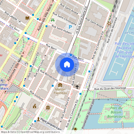 448 Rue Notre-Dame E., app. 504, Montréal (Ville-Marie), H2Y1C8