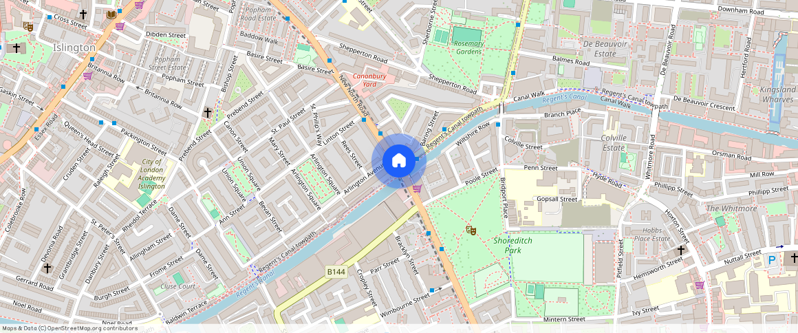 New North Road, N1, London