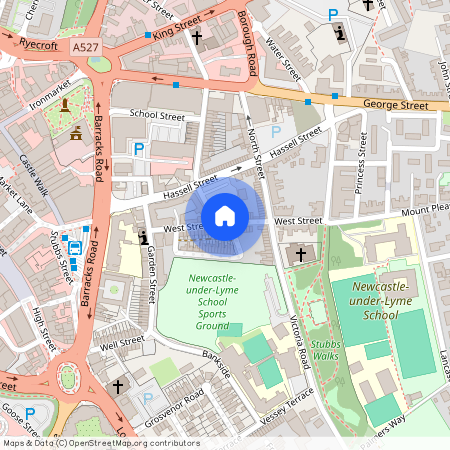 West Street, Newcastle, Staffordshire, ST5 1BH