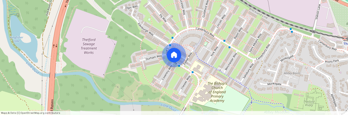 Canterbury Way, Thetford