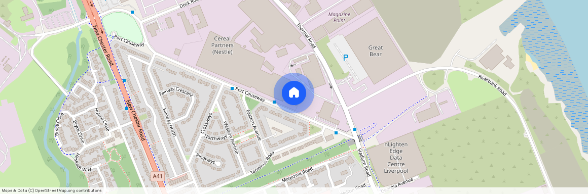 Port Causeway, Wirral, CH62