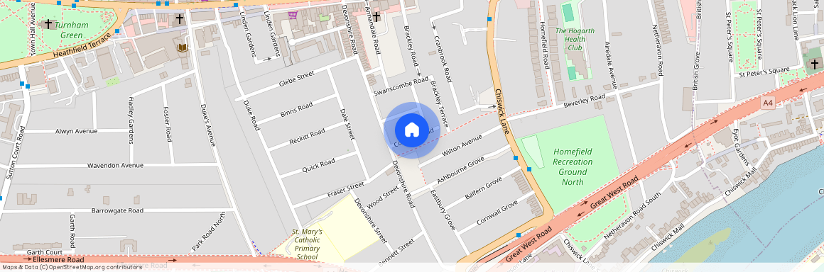 Coombe Road, Chiswick, W4