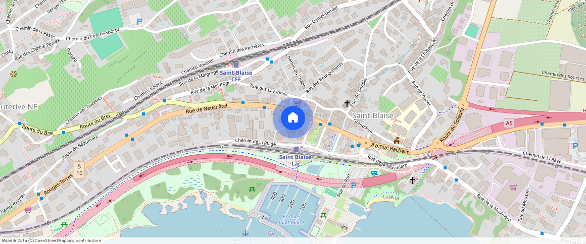 ch. de la Plage 6b, 2072, St-Blaise