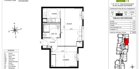 Appartement / Offre 58073837 - Photo 3