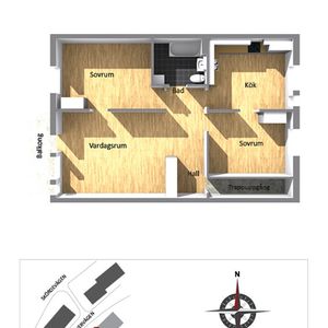 Klövervägen 2 B - Foto 2