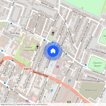 Brunswick Street, Cheltenham, GL50 4DD