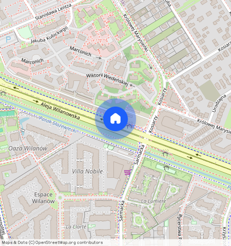 aleja Wilanowska, Wilanów, Warszawa