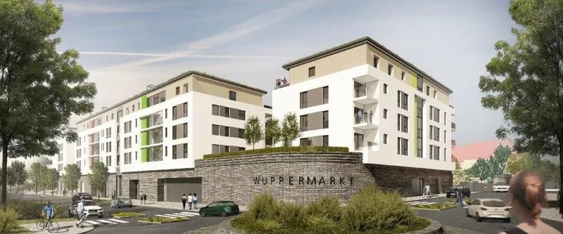 Neubau/Erstbezug: Modern geschnittene 3-Zimmer-Wohnung mit traumhaftem Ausblick - Foto 1