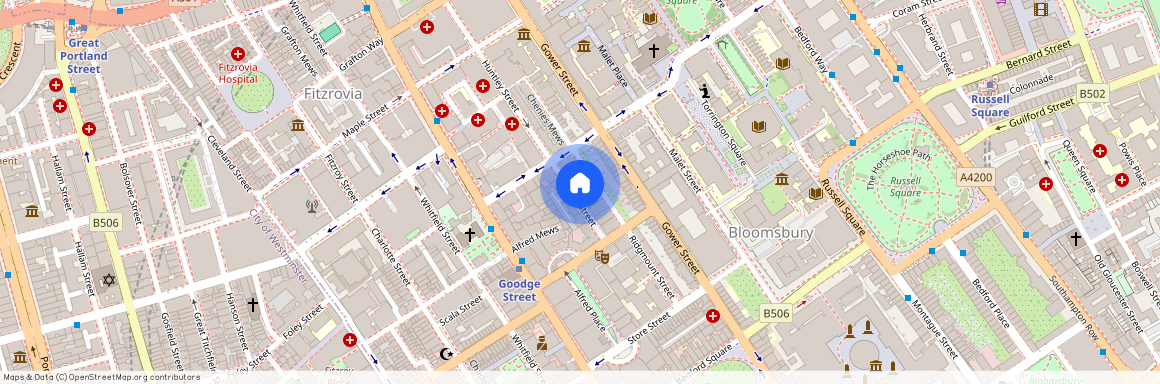49-63 Ridgmount Gardens, London, WC1E 7AU, United Kingdom