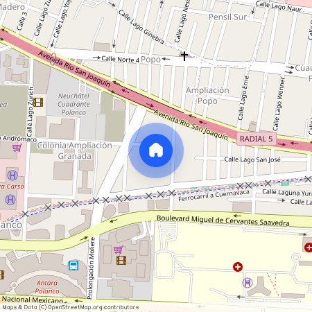 Calle Lago Andrómaco, Ampliación Granada, Nuevo Polanco, Ciudad de México, Miguel Hidalgo, Ciudad de México, 11529, México
