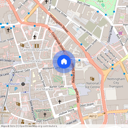 Woolpack Lane, Nottingham, Nottinghamshire, NG1