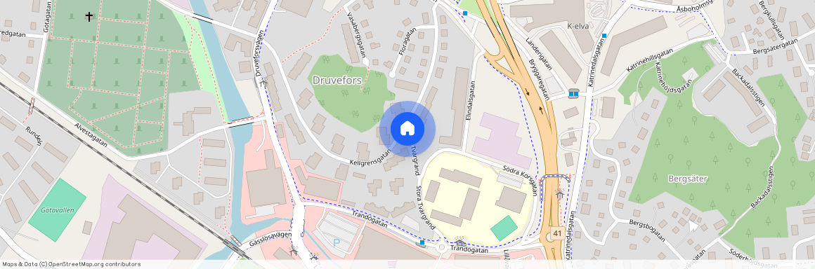 Druvefors, Kellgrensgatan 22