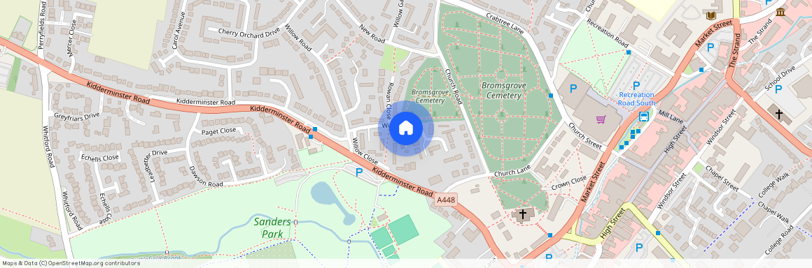 Willow Close, Bromsgrove, Worcestershire, B61