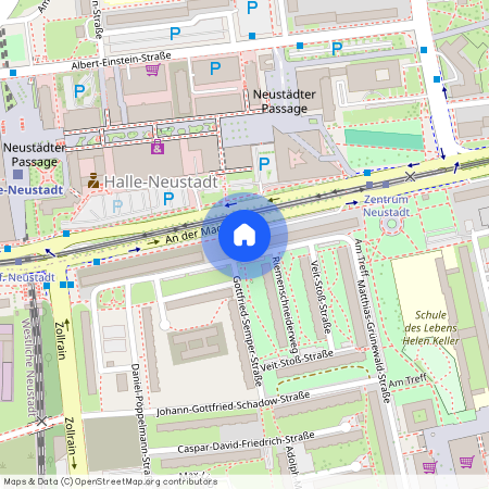 An der Magistrale 69 ·, 06124, Halle (Saale), 8. Etage ·, Südliche Neustadt