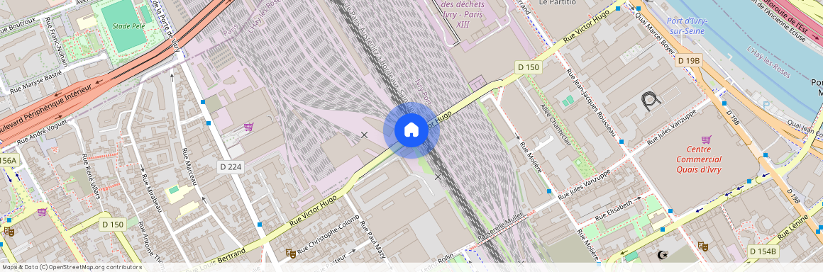 Rue Victor Hugo, Francja, Ivry-Sur-Seine