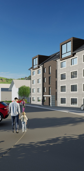Moderne 2.5 Zimmer Neubauwohnung in Unteriberg, Alpenblick - Foto 1