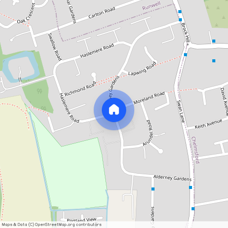 Alderney Gardens, Wickford, Essex, SS11