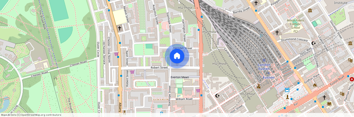 Flat 42, Derwent, Robert Street, London, NW1 3JR
