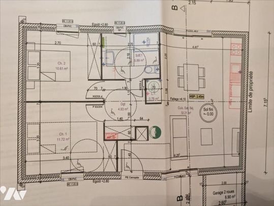 Plain-pied 2 chambres proche centre-ville - Photo 1