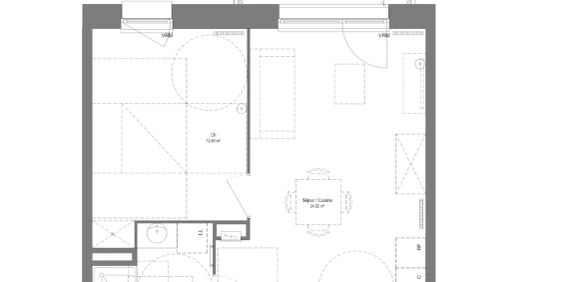 Location appartement 2 pièces - 42.22m² à Croix (59170) - Photo 3