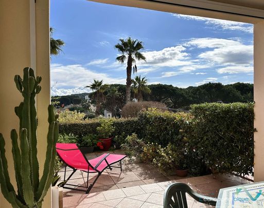 Appartement pour 3 personnes en rez de jardin avec piscine commune à Giens - Photo 1