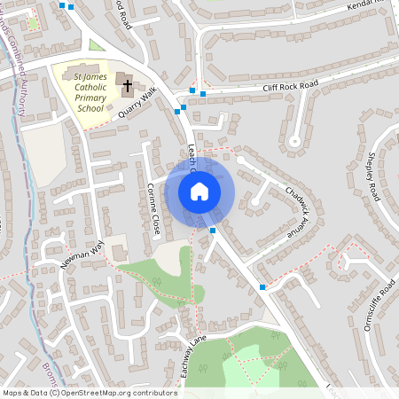 Metropolitan Way, Rednal, Birmingham, West Midlands, B45