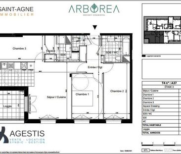 Location Appartement 4 pièces 82m² MOISSY CRAMAYEL 77550 - Photo 1