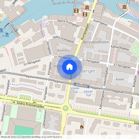 Kungsgatan 74, Centrala Staden