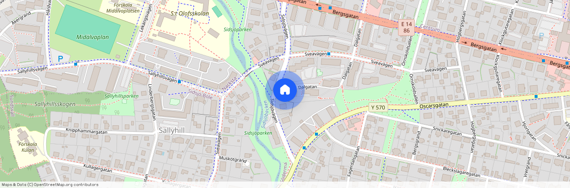 Södermalm, Sundsvall, Västernorrland, Sidsjövägen 29A