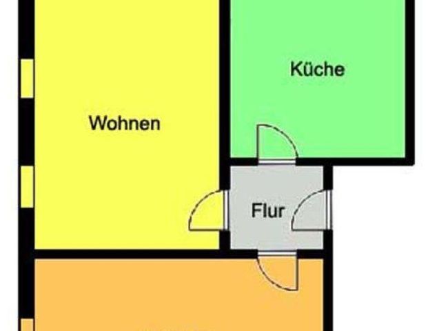 Optimal geschnittene 2-Zimmerwohnung in schöner grüner Umgebung! - Foto 1