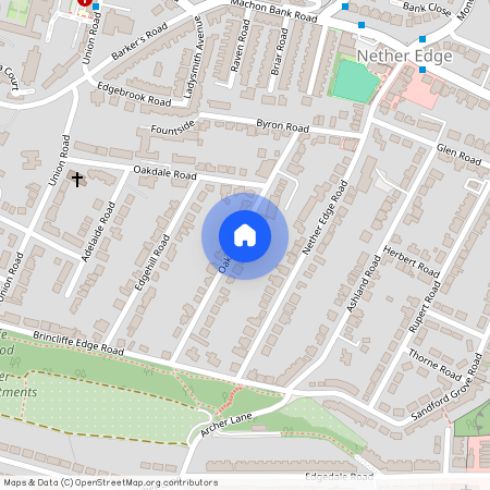 Oakhill Road, Sheffield, S7