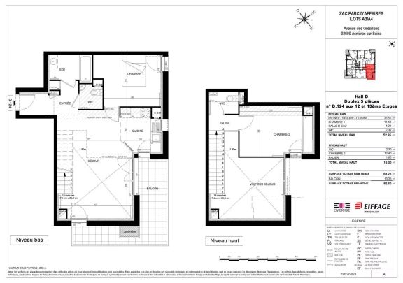 location Appartement T3 DE 69.25m² À ASNIERES - Photo 1