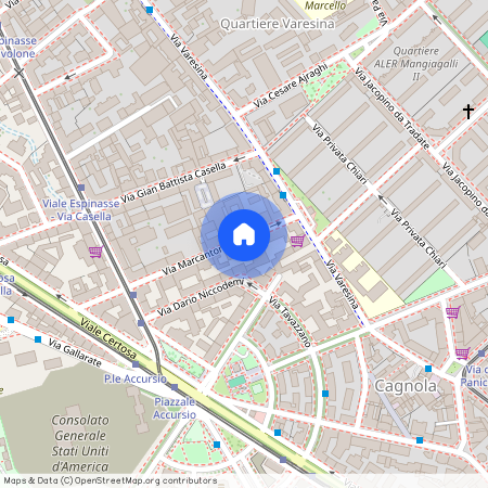 Via Marcantonio dal Re 13, 20156 Milan MI, Italy
