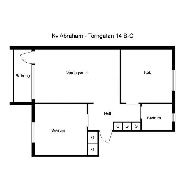 Torngatan 14 C - Photo 1