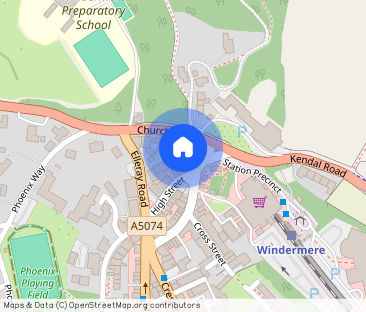 Flat 2, 23 Church Street, Windermere, Cumbria, LA23 1AQ - Photo 1