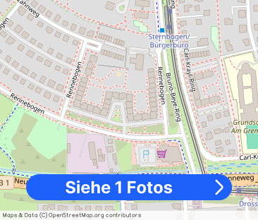 Wir renovieren, Sie wohnen - drei Zimmer mit Balkon...! - Foto 1